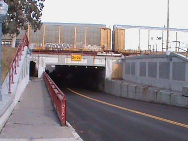 walking and driving tunnel